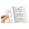 Avery 2 in. x 4 in. Matte Clear Easy Peel Mailing Labels with Sure Feed Technology for Laser Printers - Clear (10/Sheet, 50 Sheets/Box)